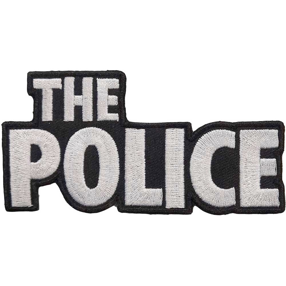The Police - Logo Pièce - Blanc/Noir